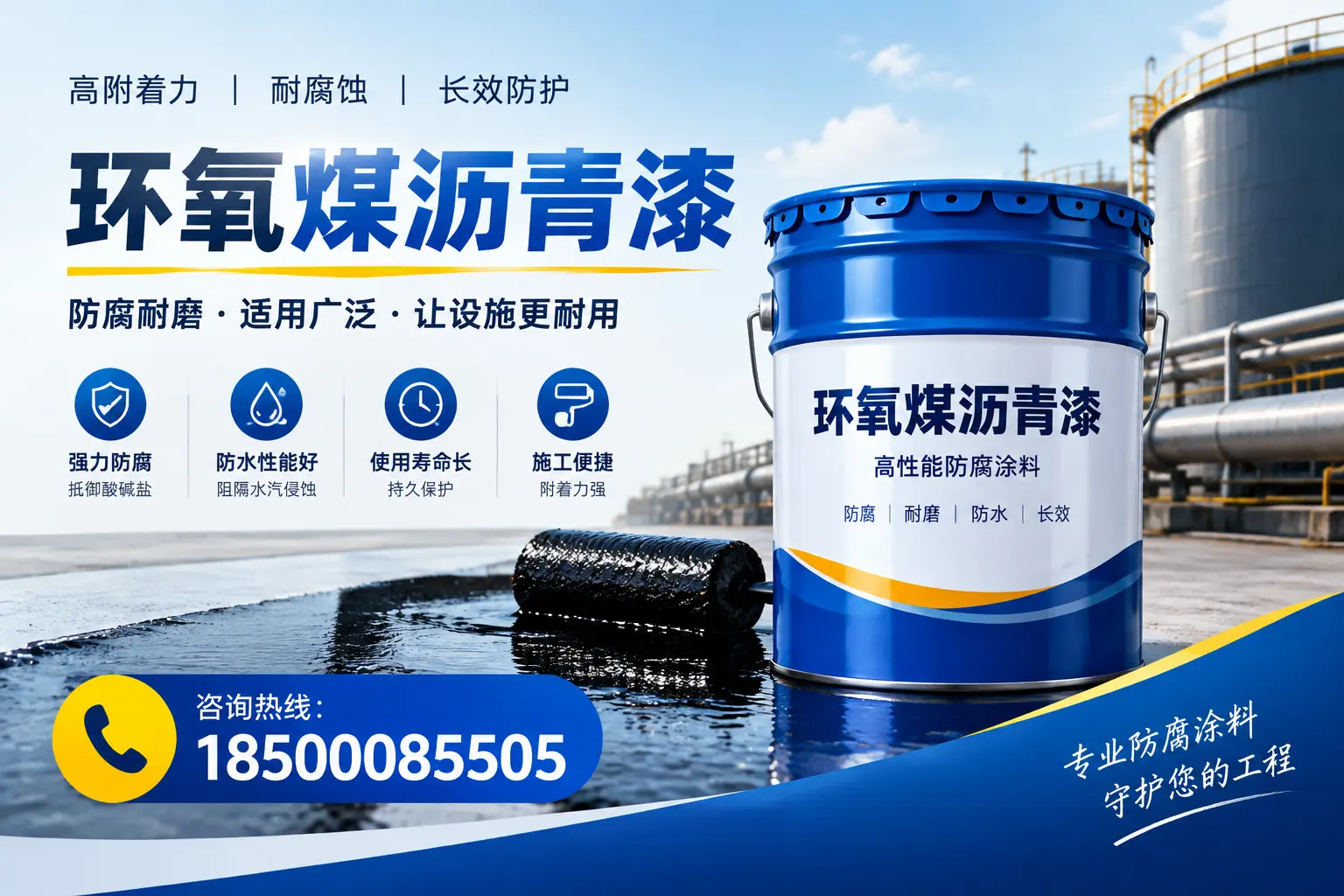 环氧煤沥青漆与其他涂料的对比分析，助力阿里企业决策